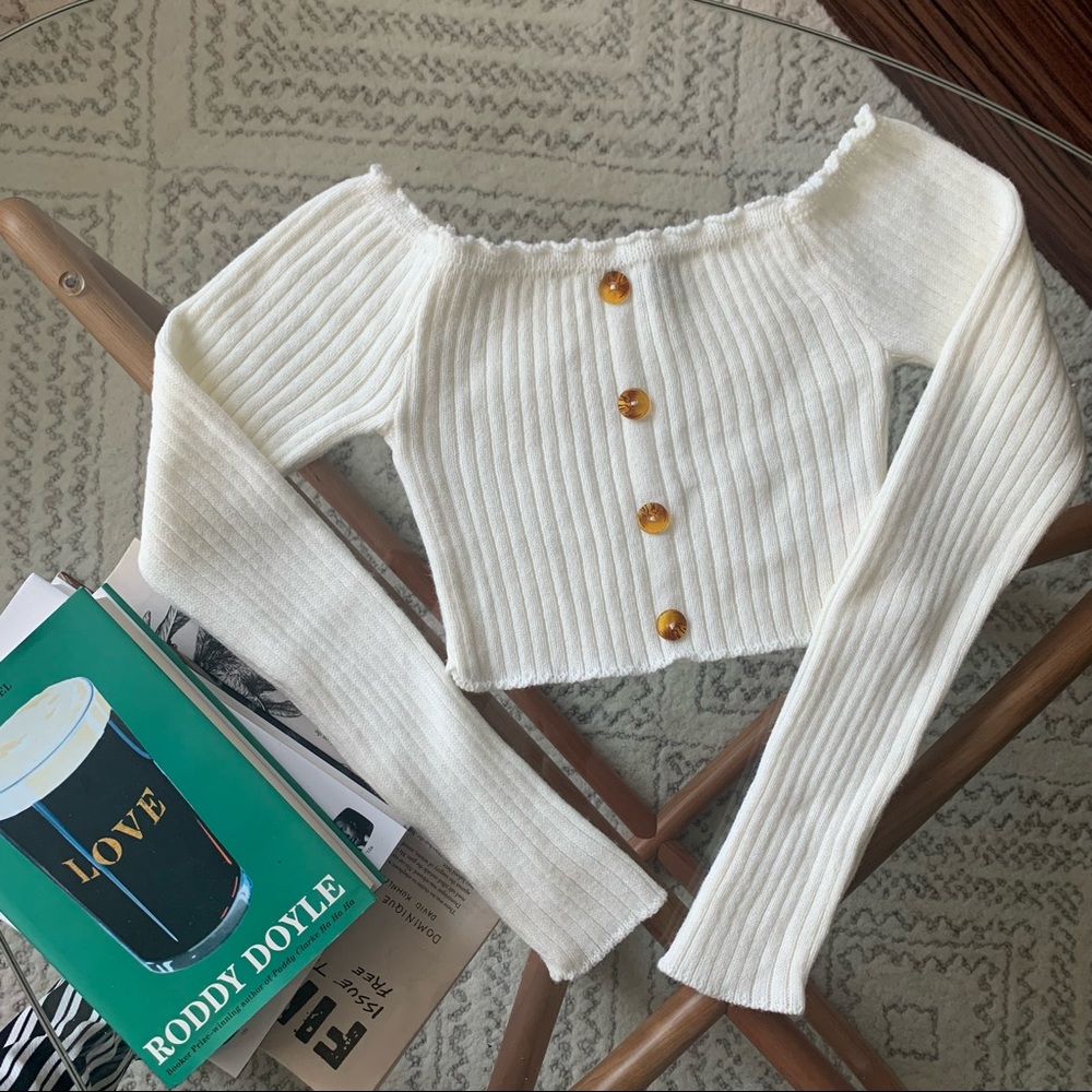 Sweater Crop Top